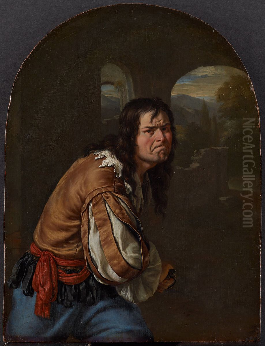 Raufbold (Zorn) Oil Painting by Willem Van Mieris Leiden