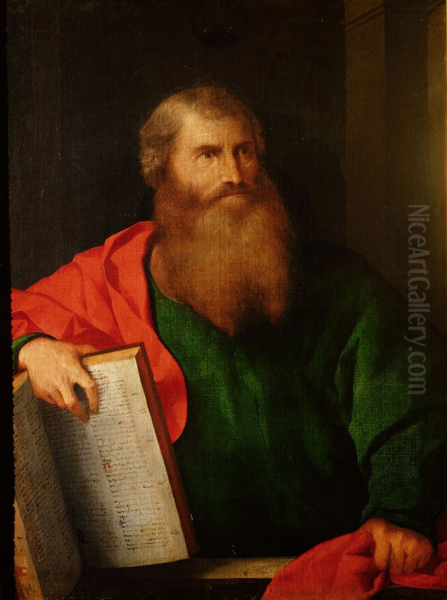 John the Evangelist Oil Painting by Palma Vecchio