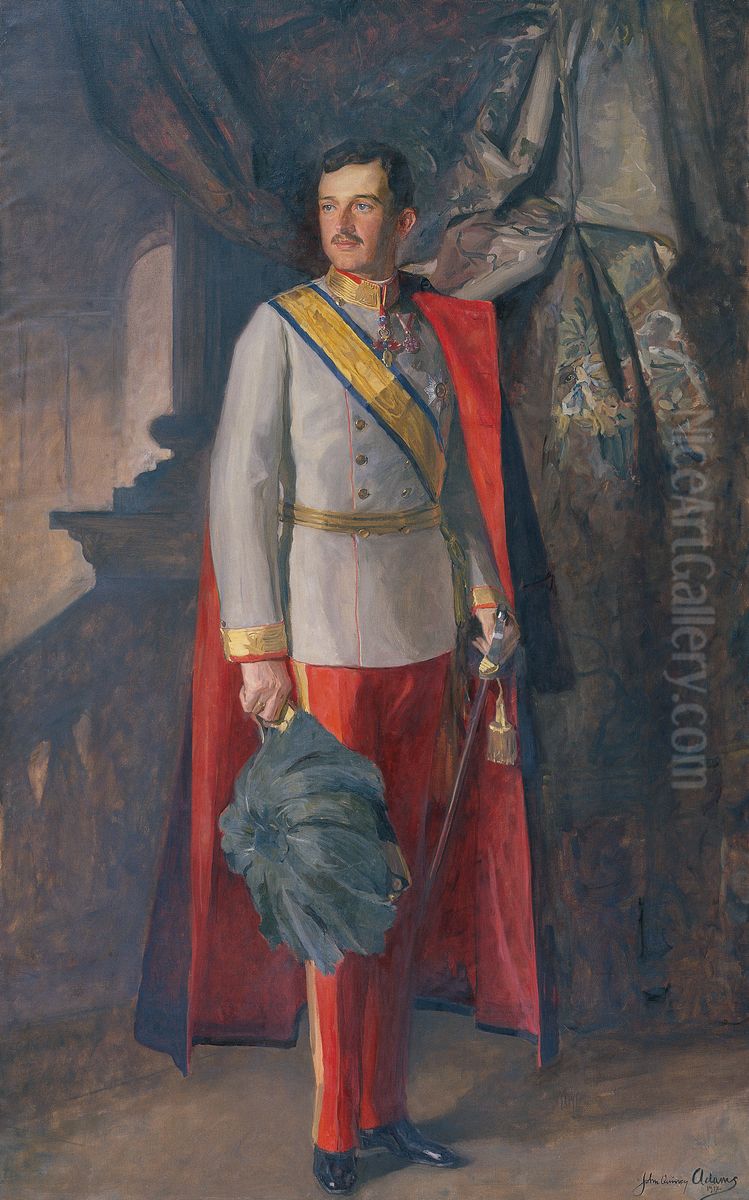 Kaiser Karl I. von Osterreich Oil Painting by John Quincy Adams