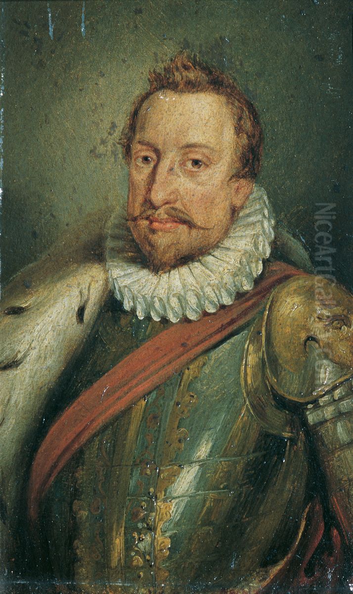 Furstenbildnis des XVII. Jahrhunderts (Kopie) Oil Painting by Joseph Hasslwander