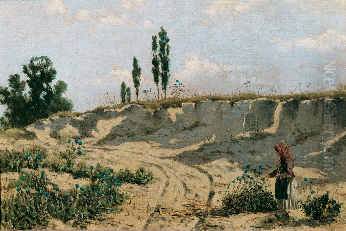Sandweg Oil Painting by Theodor von Hormann