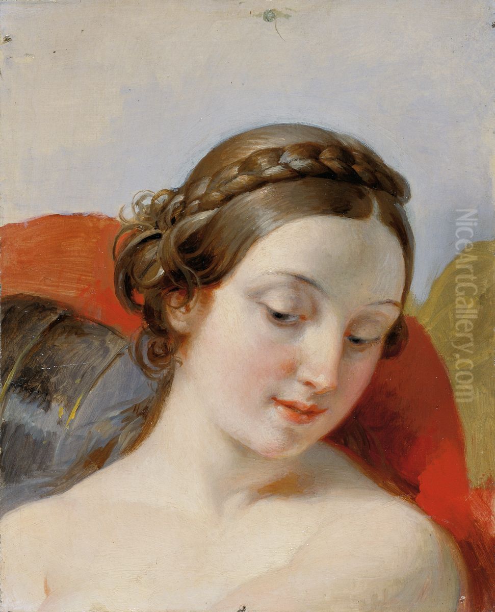 Kopf eines jungen Madchens (Studie zu 