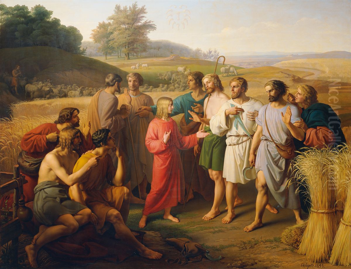 Josef erzahlt seine Traume Oil Painting by Francis Hayman