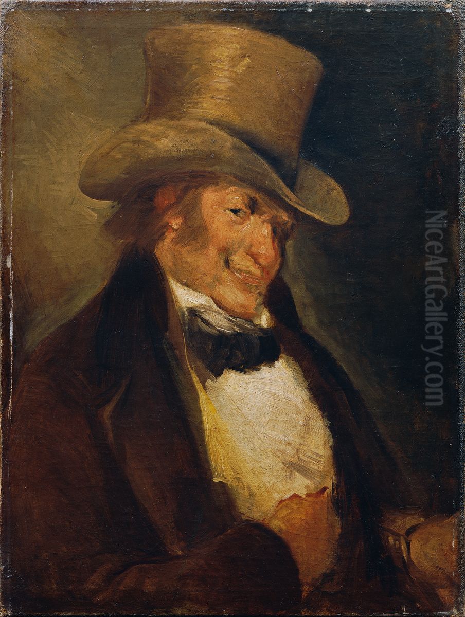 Selbstbildnis Oil Painting by Francisco Goya Fuendetodos