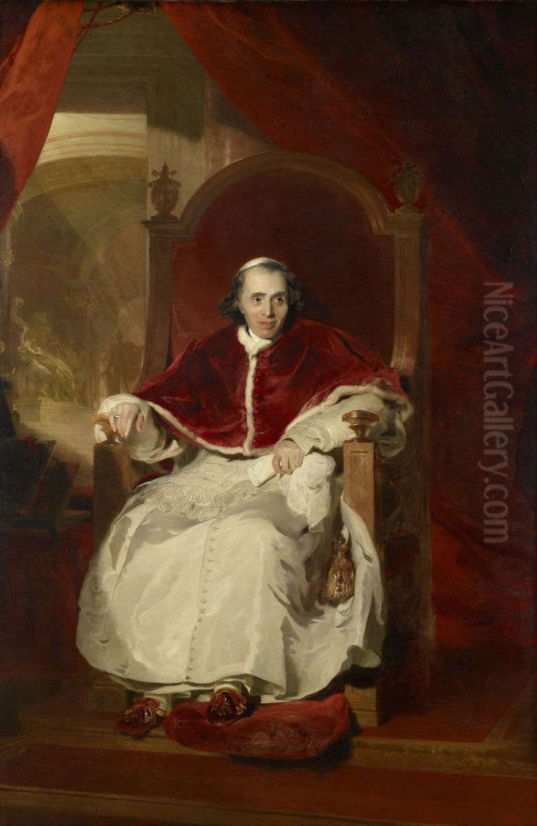 Pope Pius VII (1742-1823) Oil Painting by Thomas Lawrence