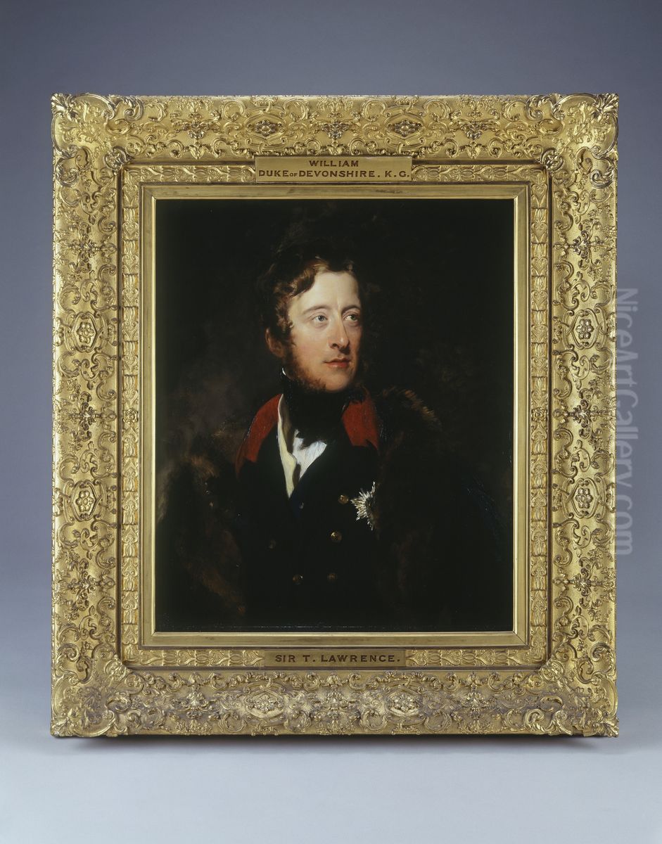 William Cavendish, 6th Duke of Devonshire (1790-1858) Oil Painting by Thomas Lawrence