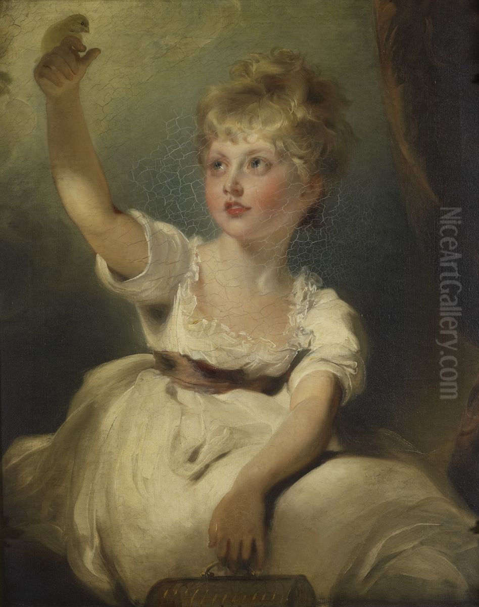 Princess Charlotte of Wales (1796-1817) Oil Painting by Thomas Lawrence