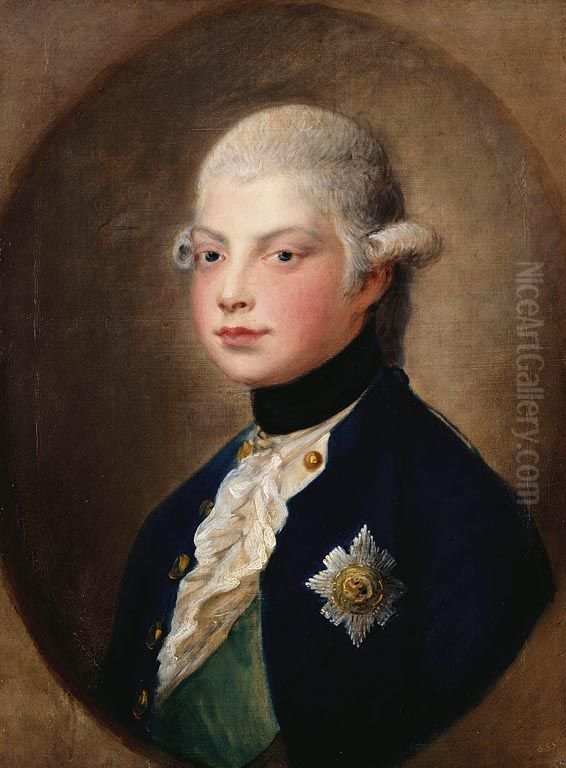 Prince William, later Duke of Clarence (1765-1837) Oil Painting by Thomas Gainsborough