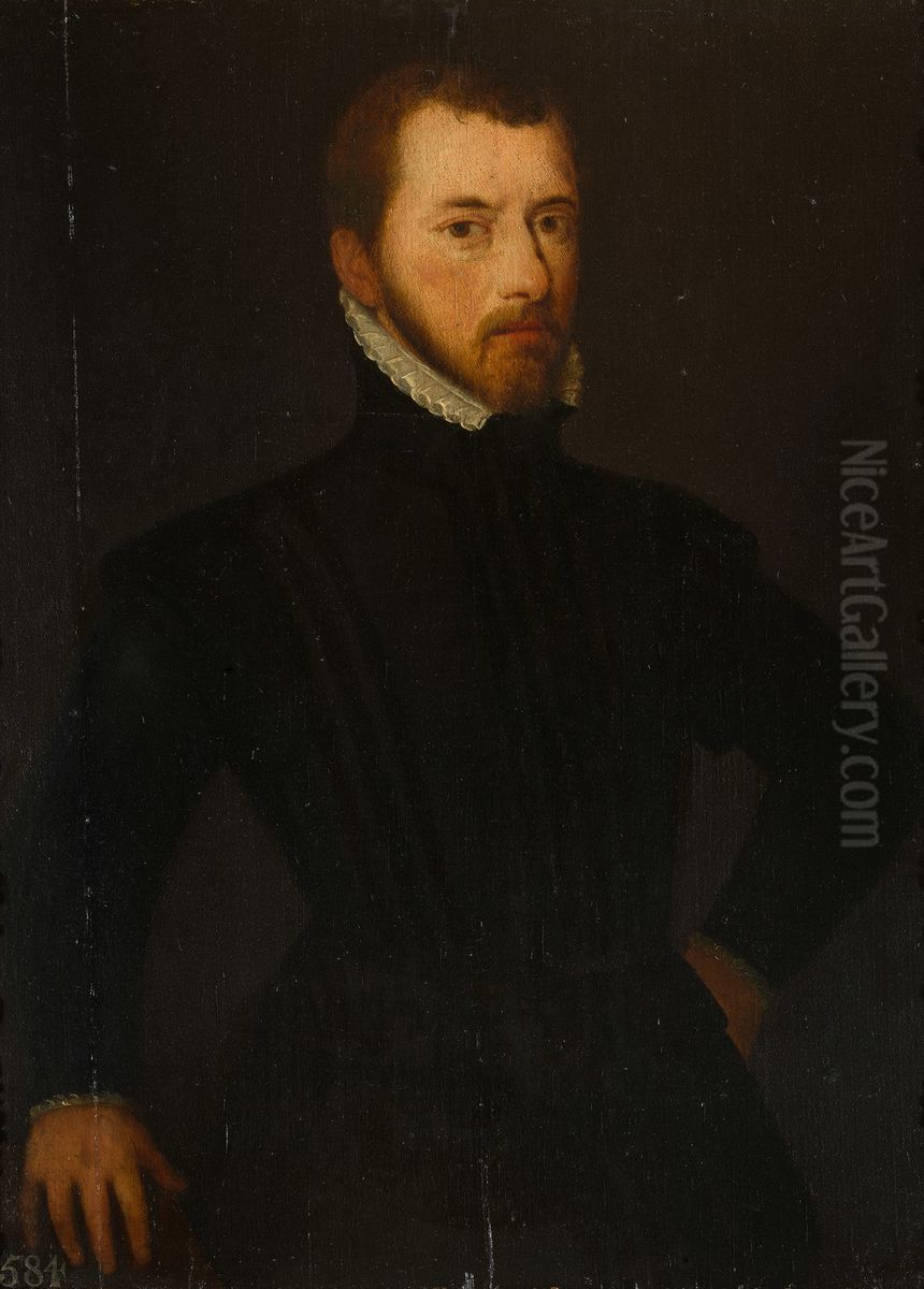 Portrait of a Man Oil Painting by Unidentified painter