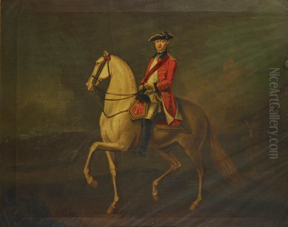 Henry Herbert, 10th Earl of Pembroke (1734-94) Oil Painting by David Morier