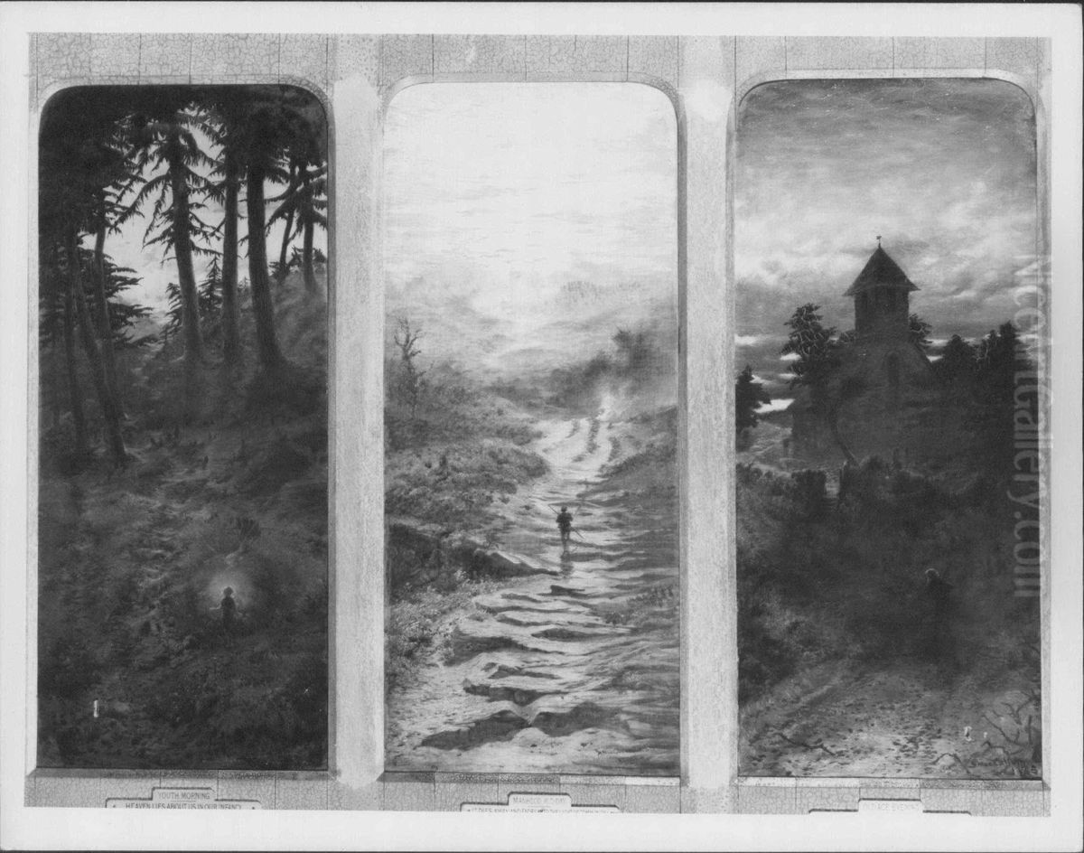 The Upward Path of Life Oil Painting by Andrew MacCallum