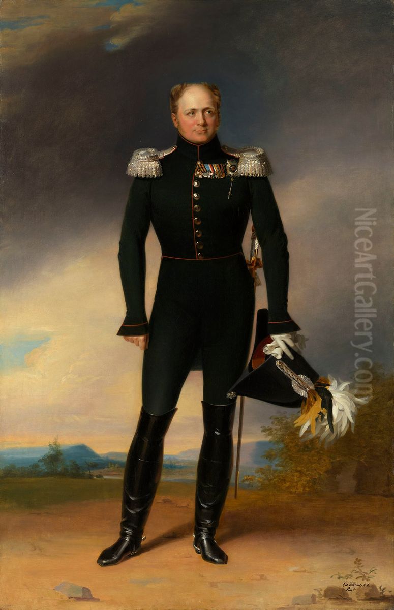 Alexander I, Emperor of Russia (1777-1825) Oil Painting by George Dawe