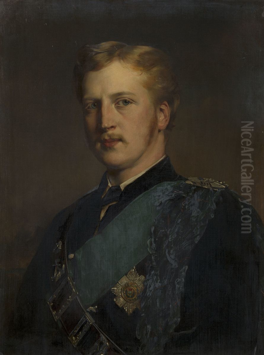 John Campbell, Marquis of Lorne (1845-1914) Oil Painting by Baron Heinrich von Angeli