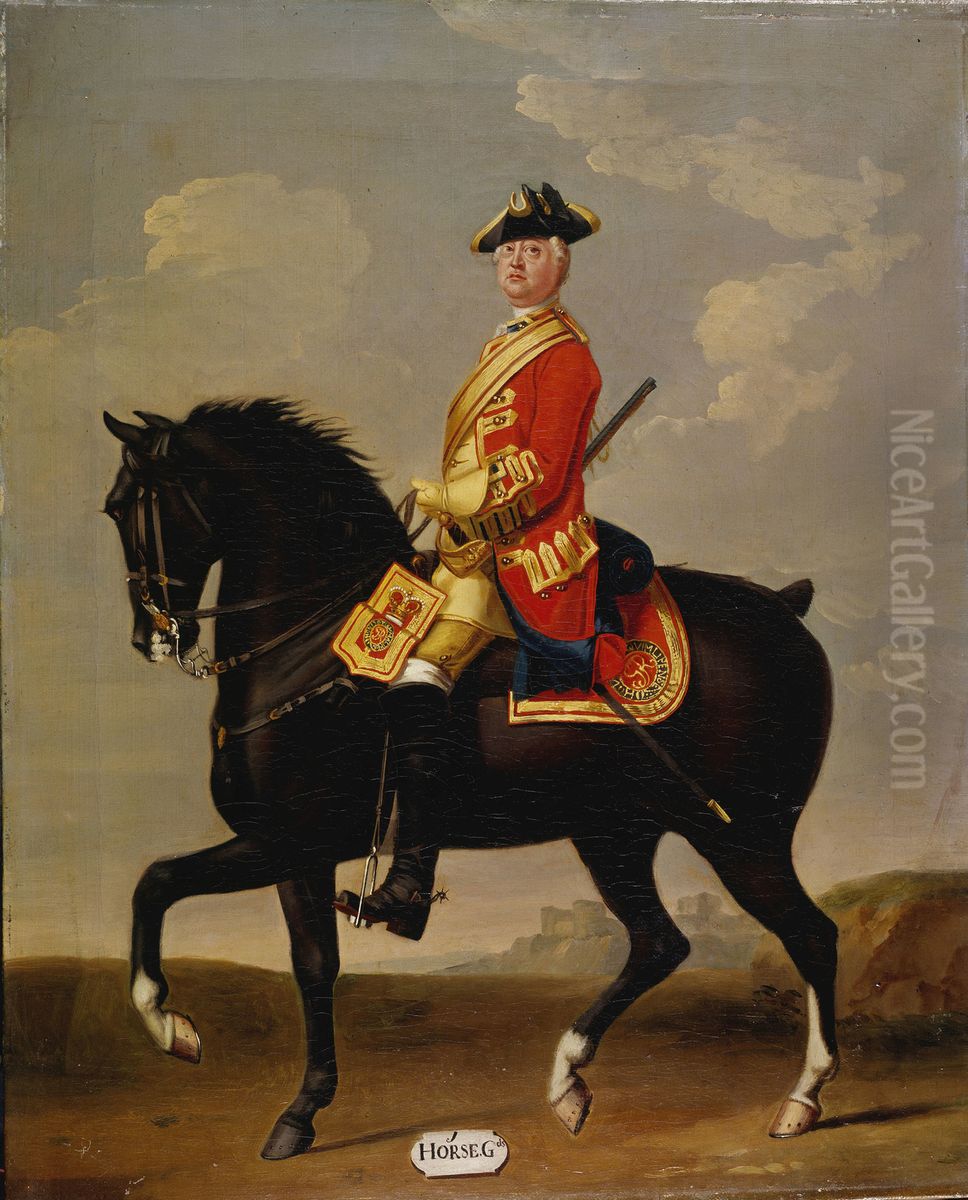 Private, 1st Troop of Horse Guards, 1751 Oil Painting by David Morier