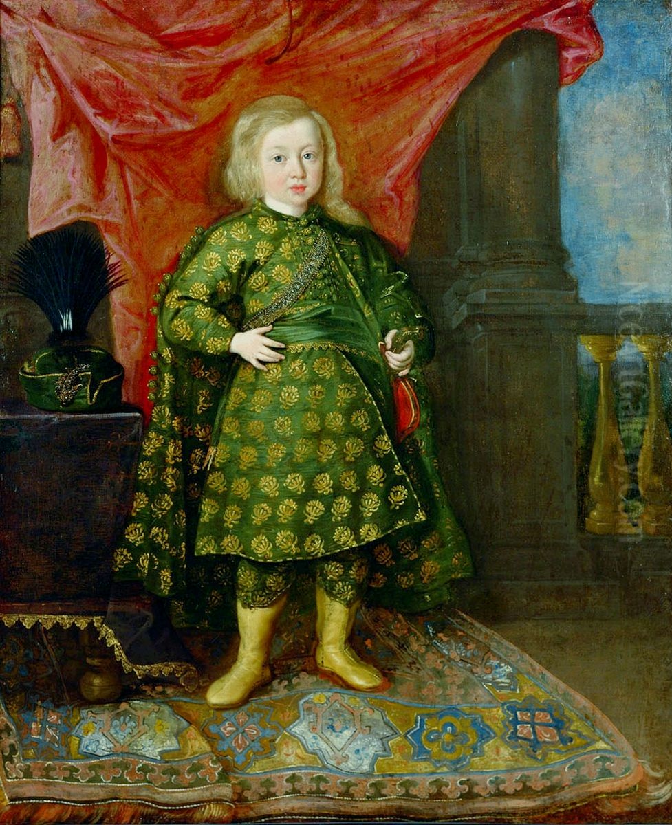 Prinz Sigismund Kasimir (1640-1647) von Polen Oil Painting by unknown