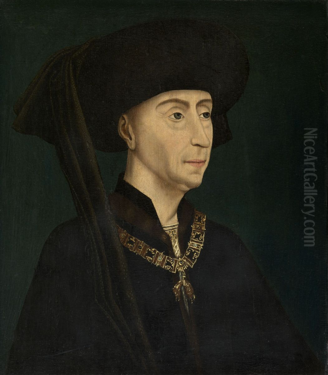 Philips de Goede, duke of Burgundy Oil Painting by Rogier van der Weyden