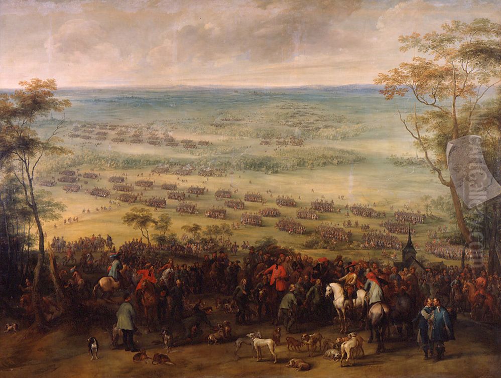 The Munich Affair Oil Painting by Peter Snayers