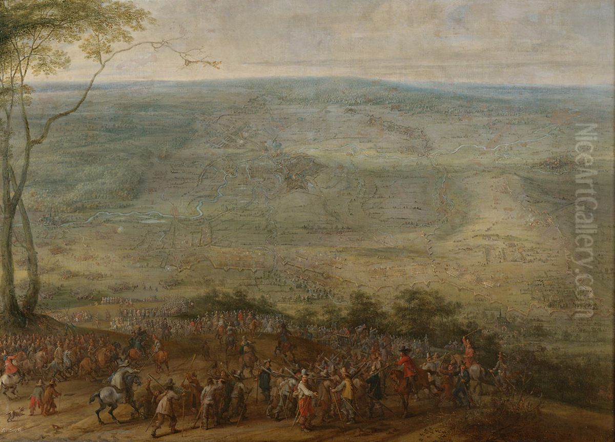 Scene from the Thirty Years' War Oil Painting by Peter Snayers