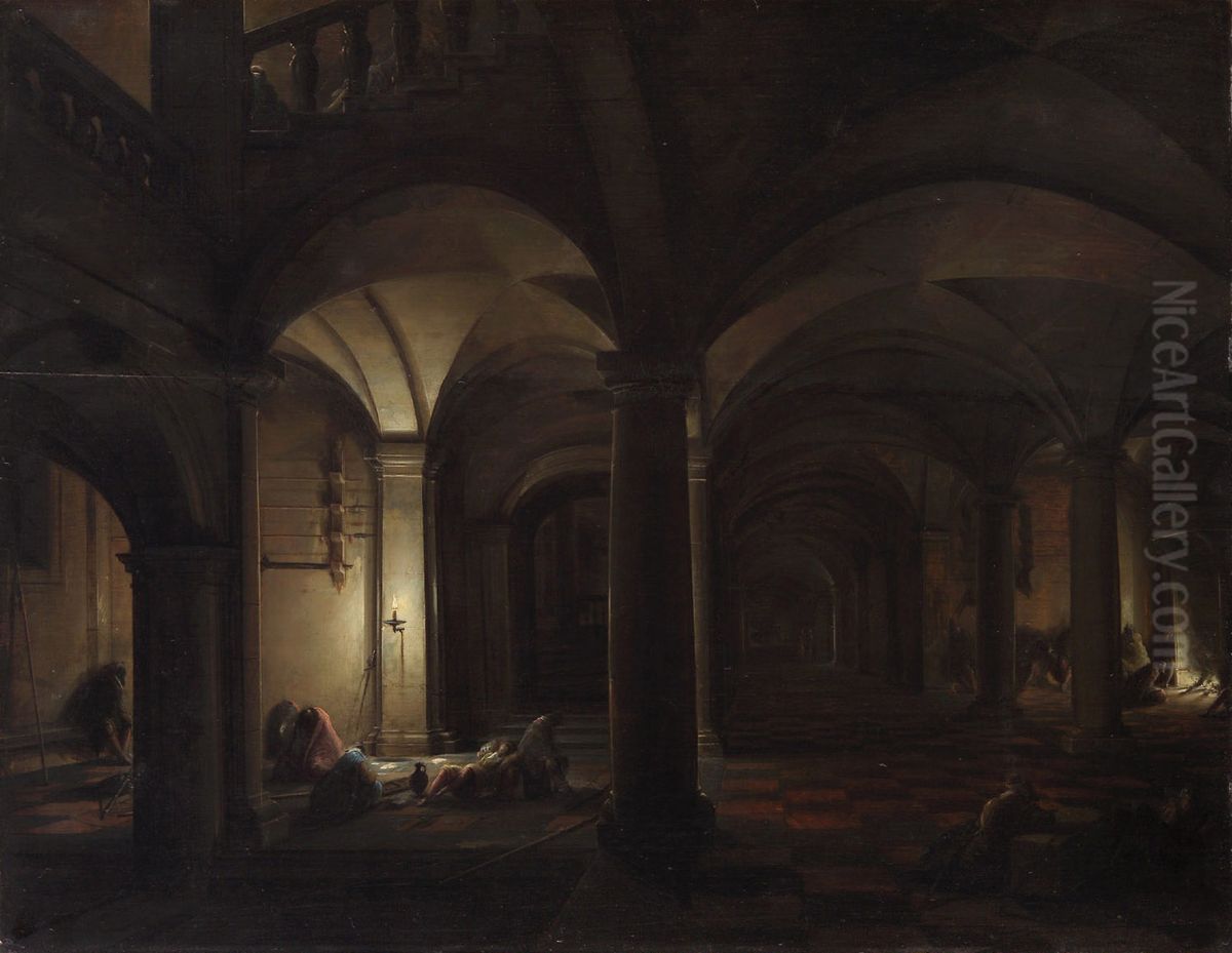 The Liberation of Saint Peter Oil Painting by Hendrik van Steenwijk II