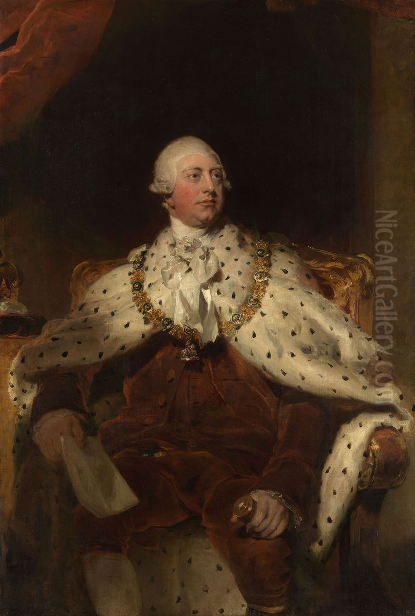 George III (1738-1820) Oil Painting by Thomas Lawrence