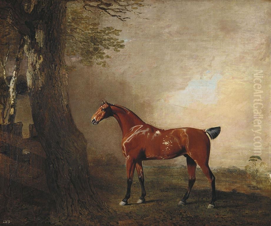 Tiger Oil Painting by Benjamin Marshall