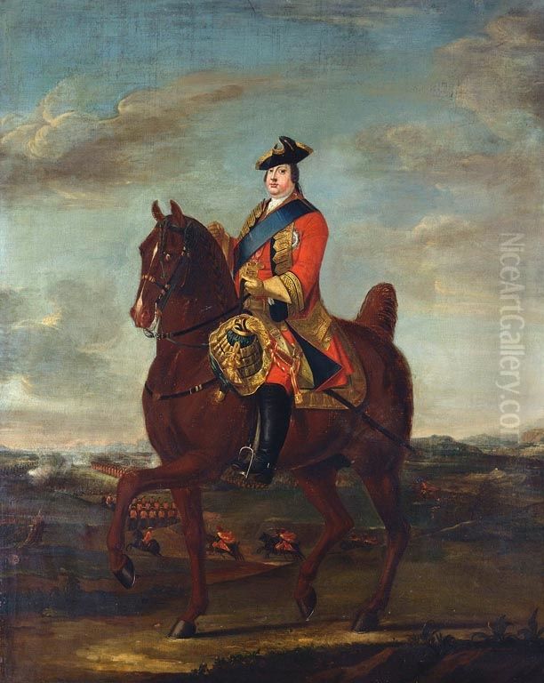 William Augustus, Duke of Cumberland (1721-65) Oil Painting by David Morier