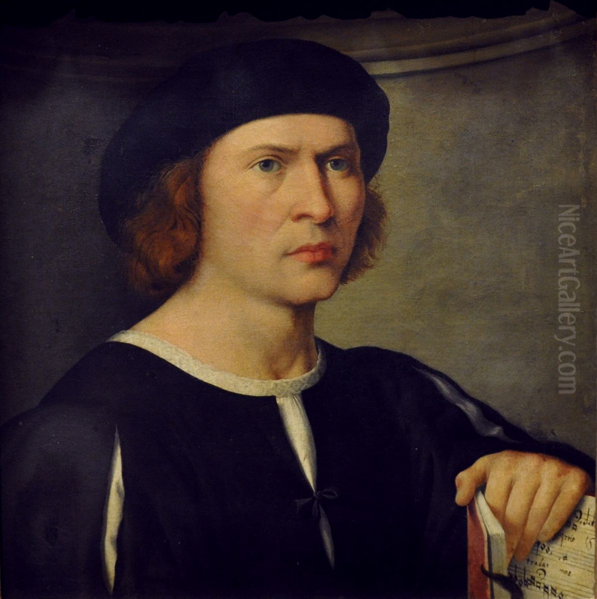 Bildnis eines Musikers Oil Painting by Il Pordenone