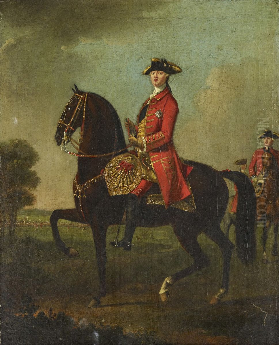 George III (1738-1820) Oil Painting by David Morier