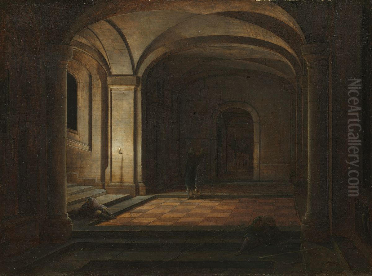 The Liberation of St Peter Oil Painting by Hendrik van Steenwijk II