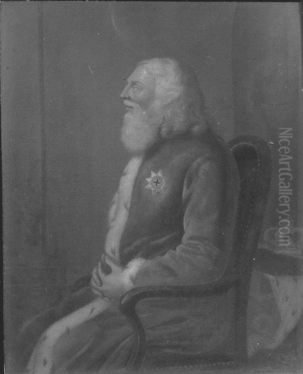 George III (1738-1820) Oil Painting by Franz Seraph Stirnbrand