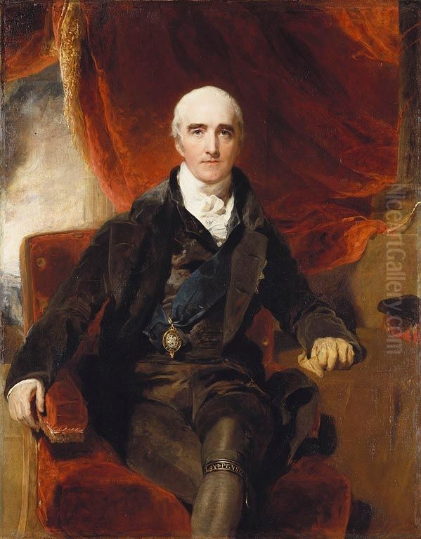 Richard Colley Wellesley, Marquess of Wellesley (1760-1842) Oil Painting by Thomas Lawrence