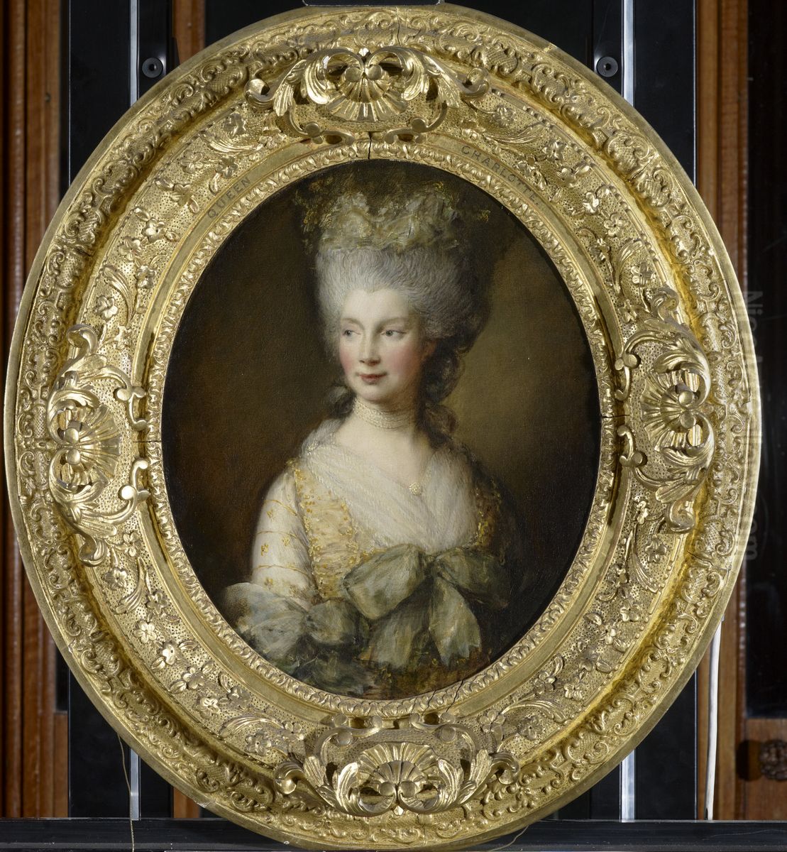 Queen Charlotte (1744-1818) Oil Painting by Thomas Gainsborough