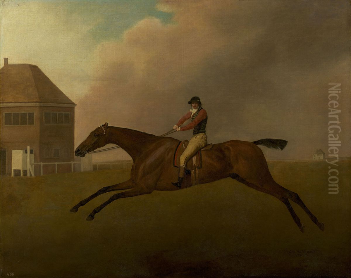Baronet with Samuel Chifney up Oil Painting by George Stubbs