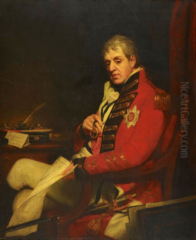 John Hely-Hutchinson, first Baron Hutchinson and second Earl of Donoughmore (1757-1832) Oil Painting by Thomas Phillips