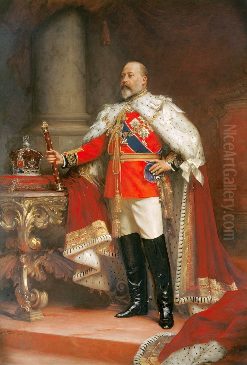 King Edward VII (1841-1910) Oil Painting by Luke Fildes