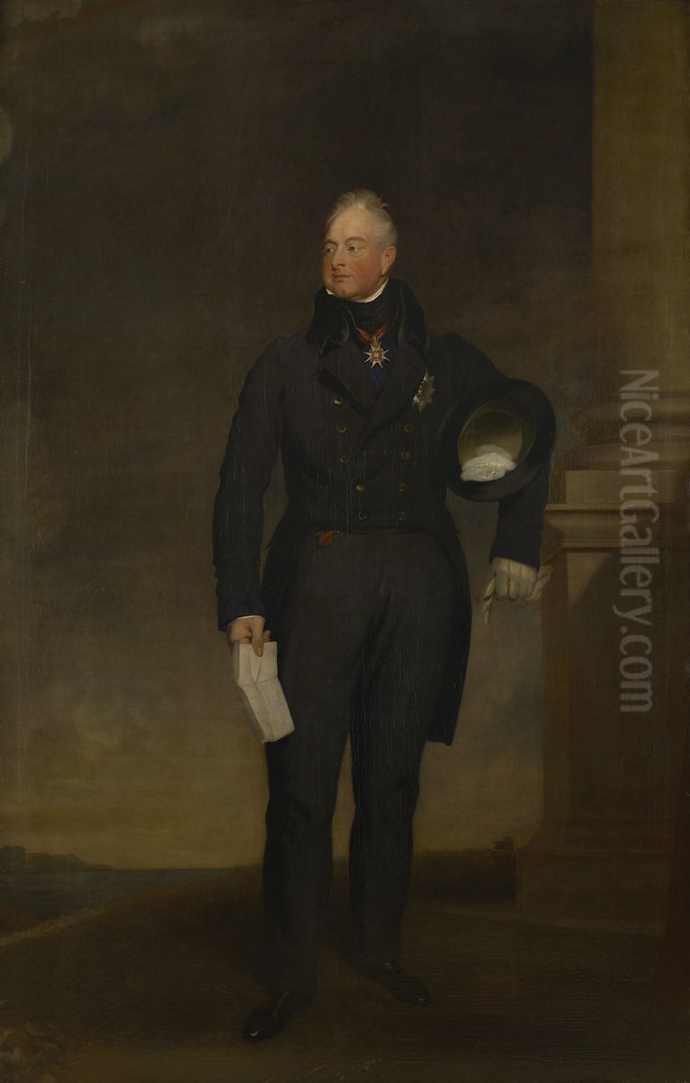 William IV (1765-1837) when Duke of Clarence Oil Painting by Thomas Lawrence
