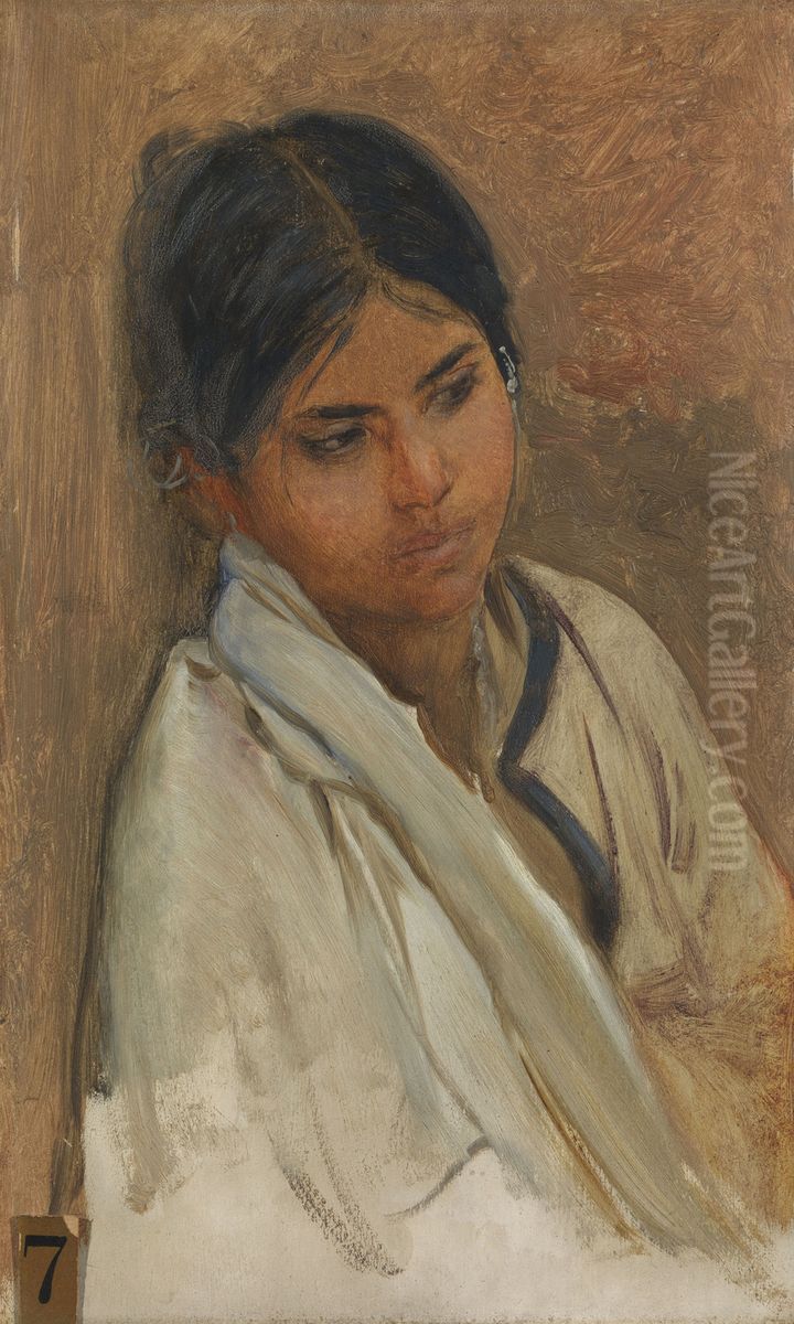 Sirdi Oil Painting by Rudolf Swoboda