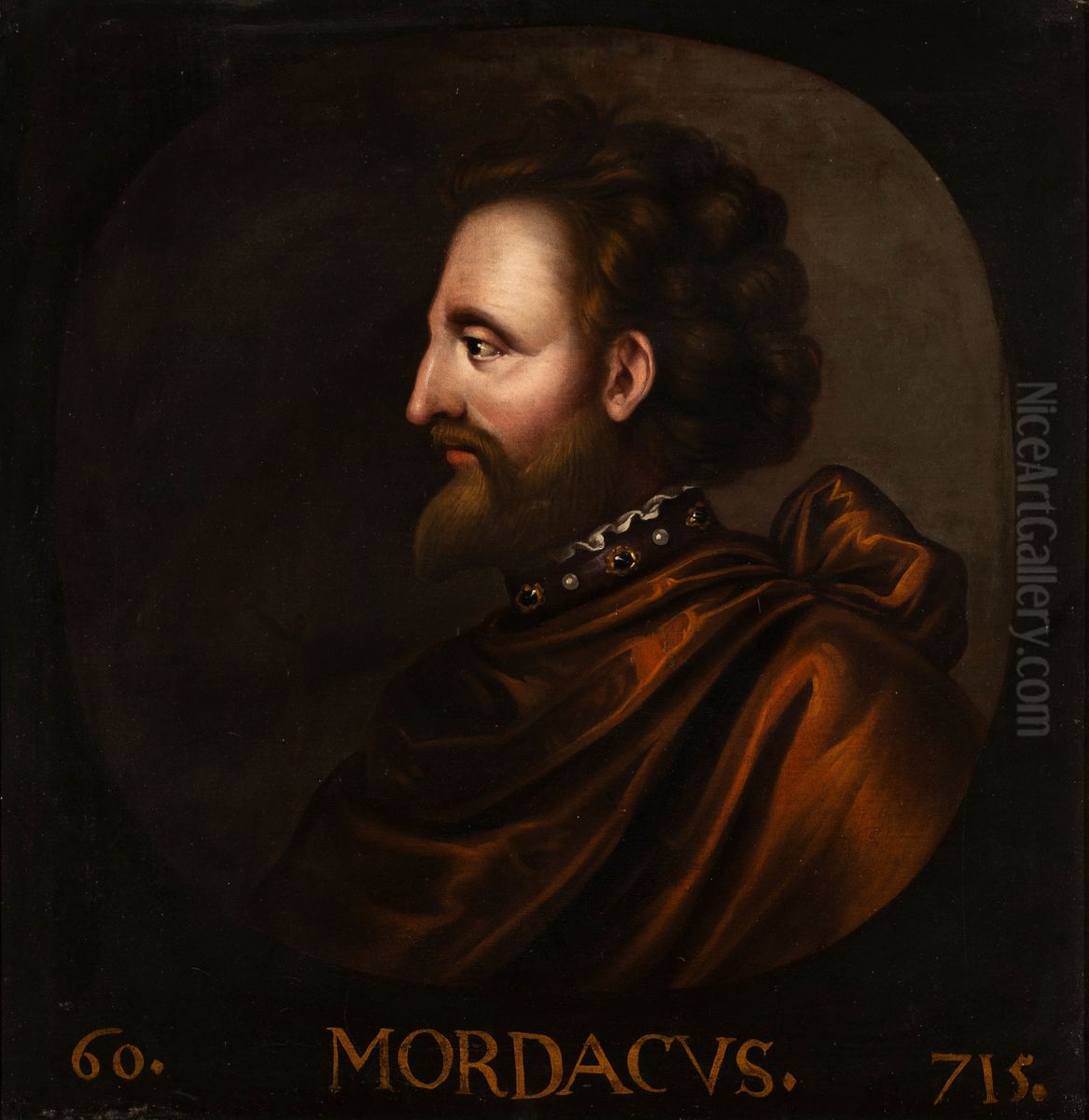 Mordacus, King of Scotland (723-39) Oil Painting by Jacob de Wet II