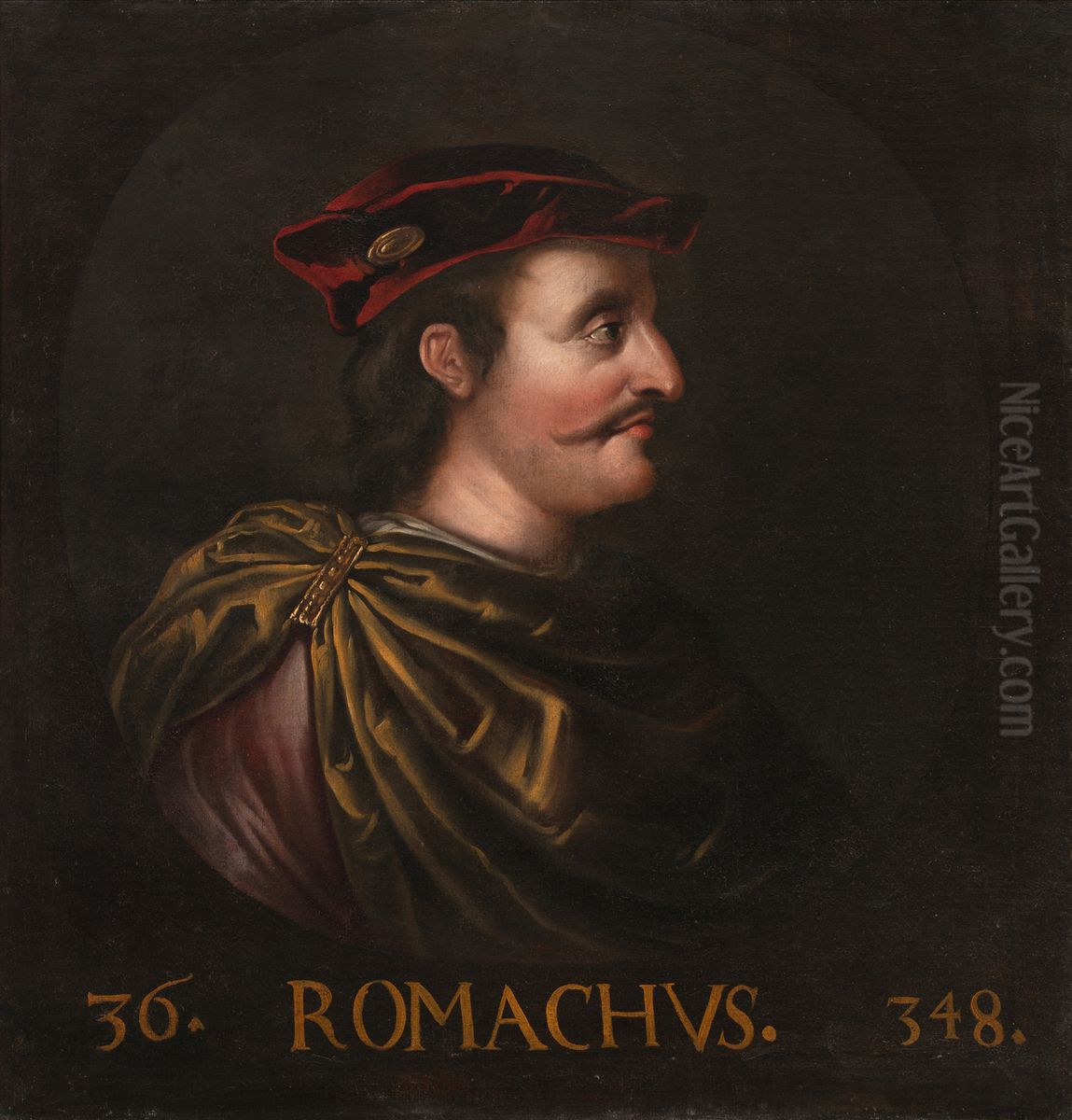 Romachus, King of Scotland (351-4) Oil Painting by Jacob de Wet II