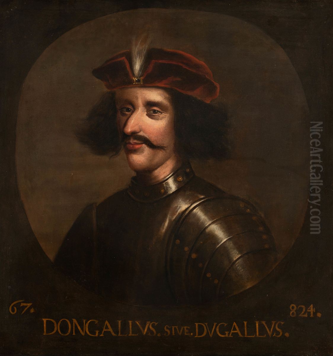 Douglas, King of Scotland (833-8) Oil Painting by Jacob de Wet II