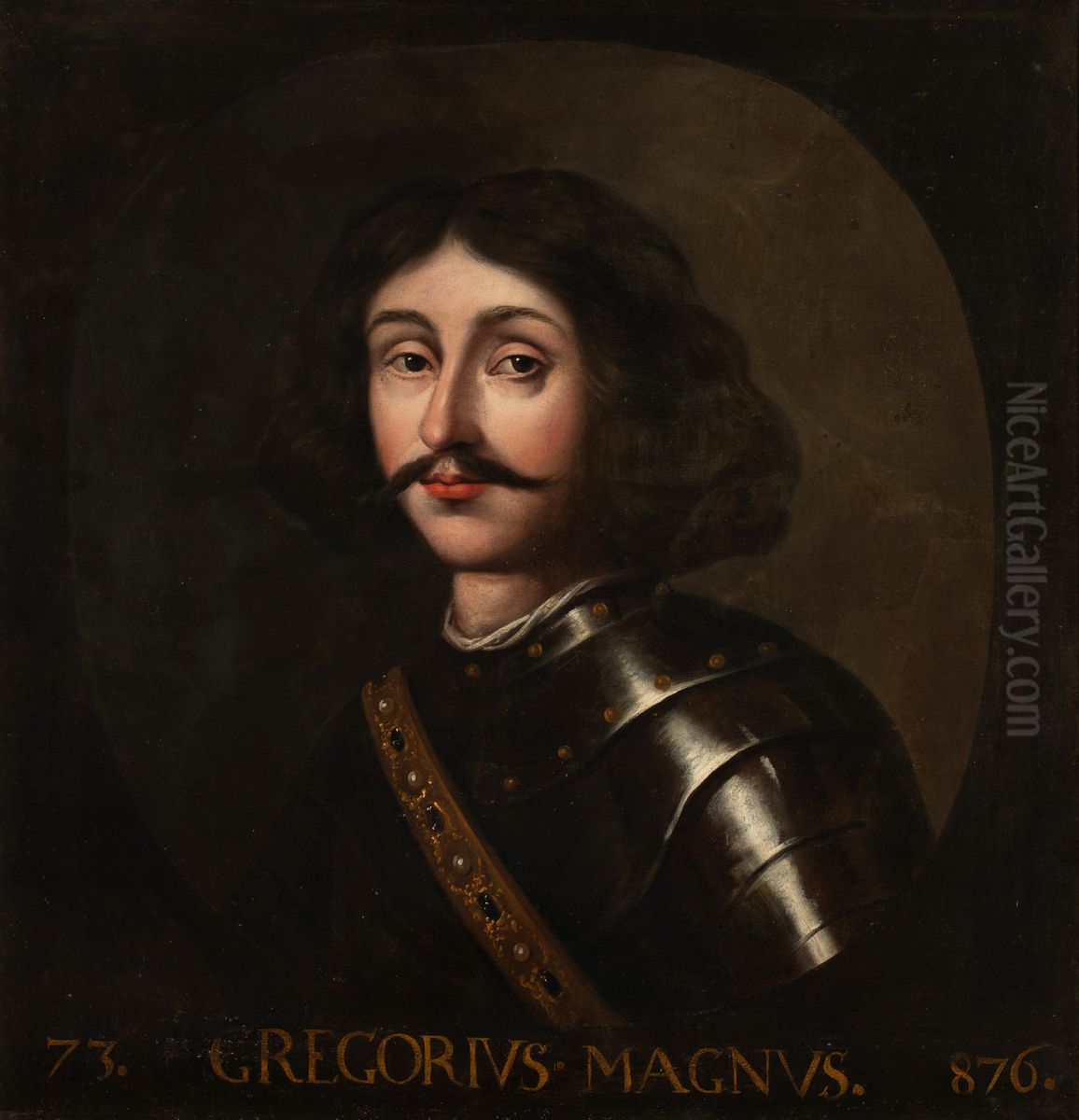 Gregory 'the Great', King of Scotland (886-904) Oil Painting by Jacob de Wet II