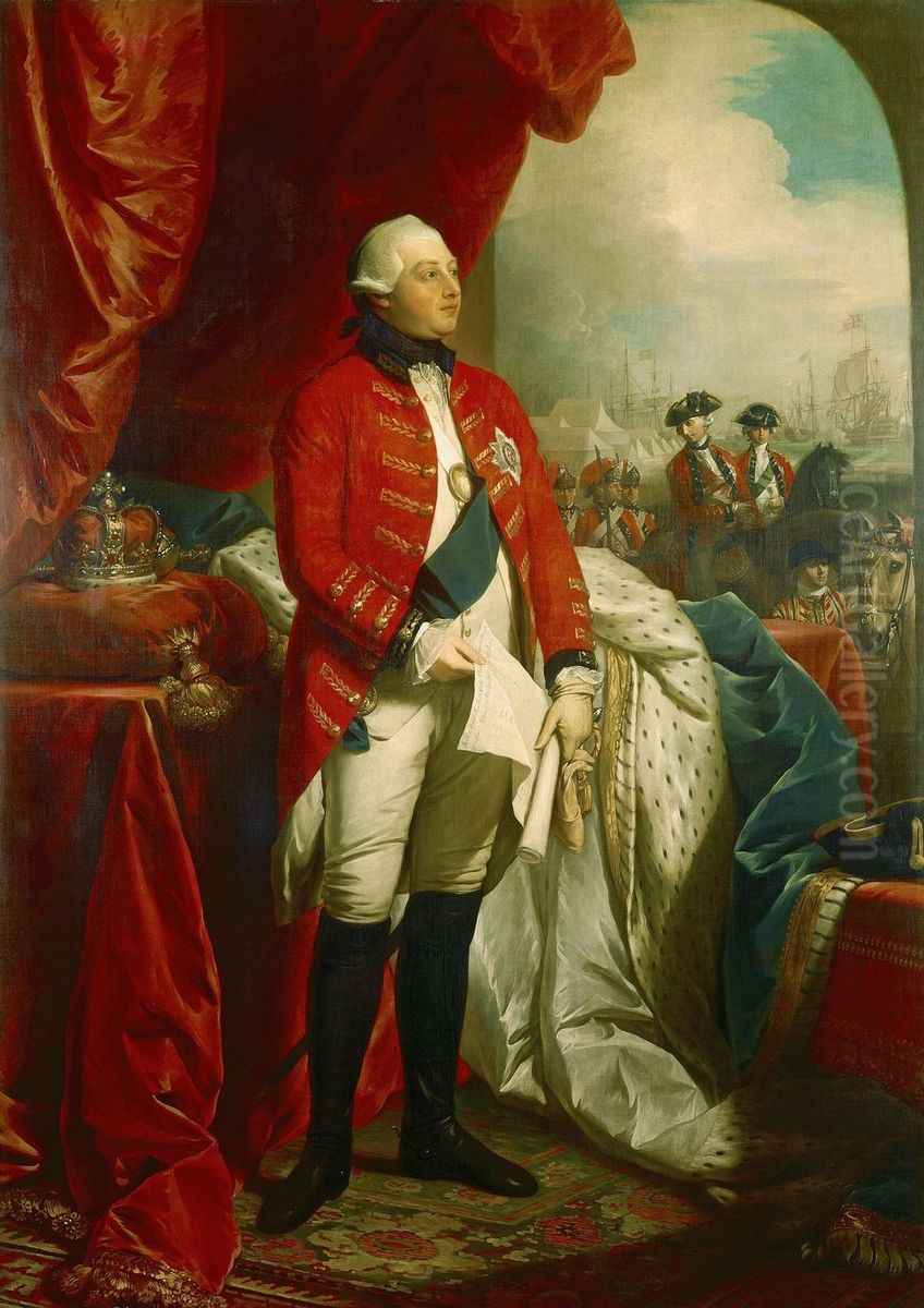George III (1738-1820) Oil Painting by Benjamin West