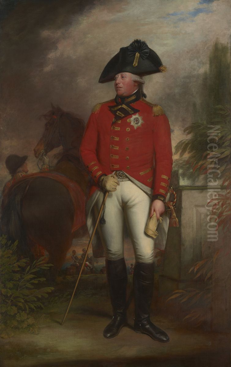 George III (1738-1820) Oil Painting by William Beechey