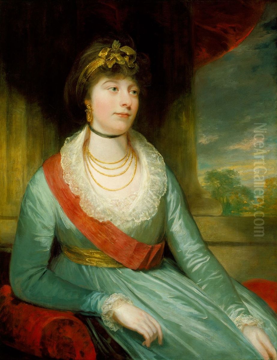 Charlotte, Princess Royal (1766-1828) Oil Painting by William Beechey