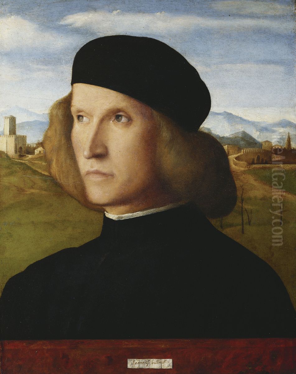 Portrait of a Young Man Oil Painting by Giovanni Bellini