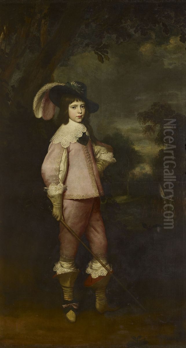 William II, Prince of Orange (1626-50) Oil Painting by Gerard van Honthorst