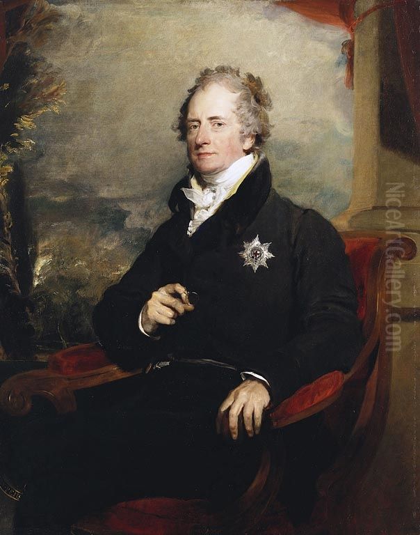 Henry, 3rd Earl Bathurst (1762-1834) Oil Painting by Thomas Lawrence