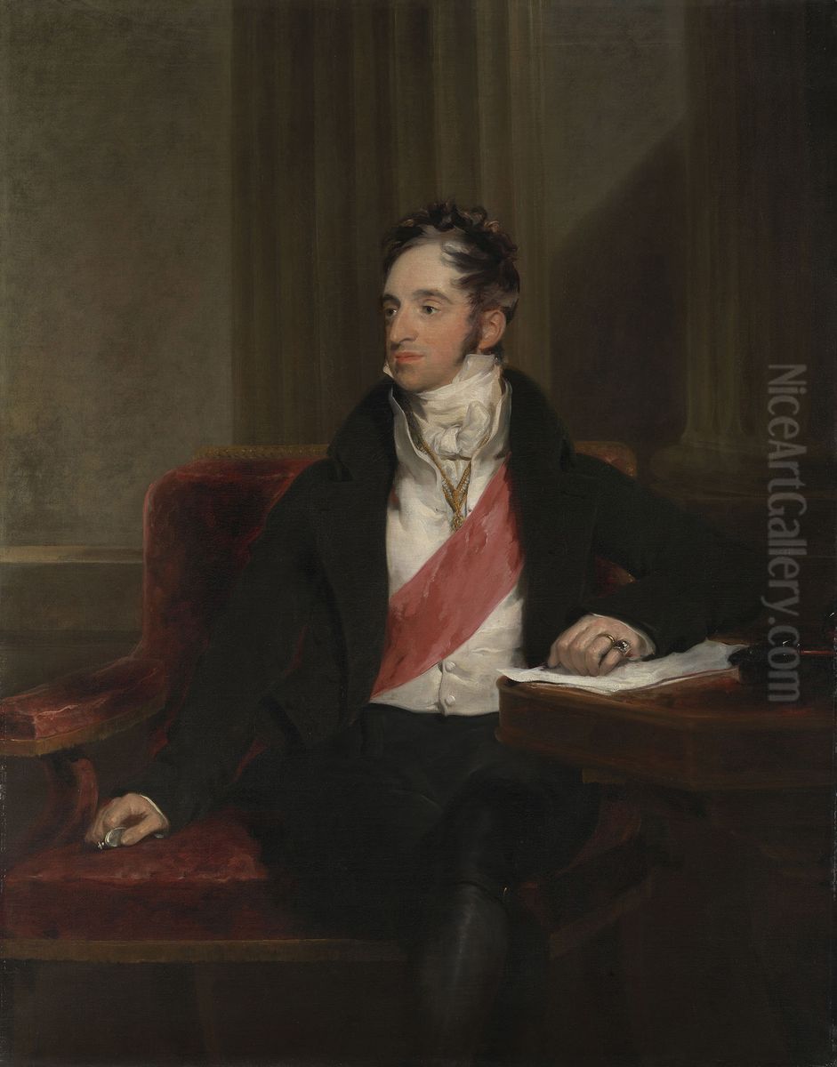 Karl Robert, Count Nesselrode (1780-1862) Oil Painting by Thomas Lawrence