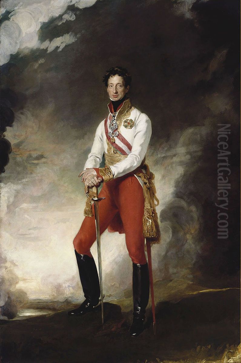 Charles, Archduke of Austria (1771-1847) Oil Painting by Thomas Lawrence