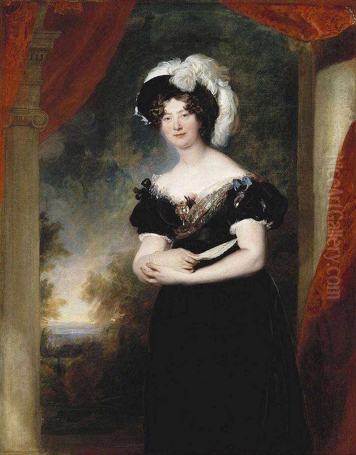 Princess Mary, Duchess of Gloucester (1776-1857) Oil Painting by Thomas Lawrence